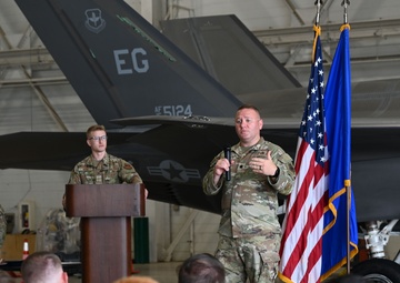 58th FS DCC Ceremony
