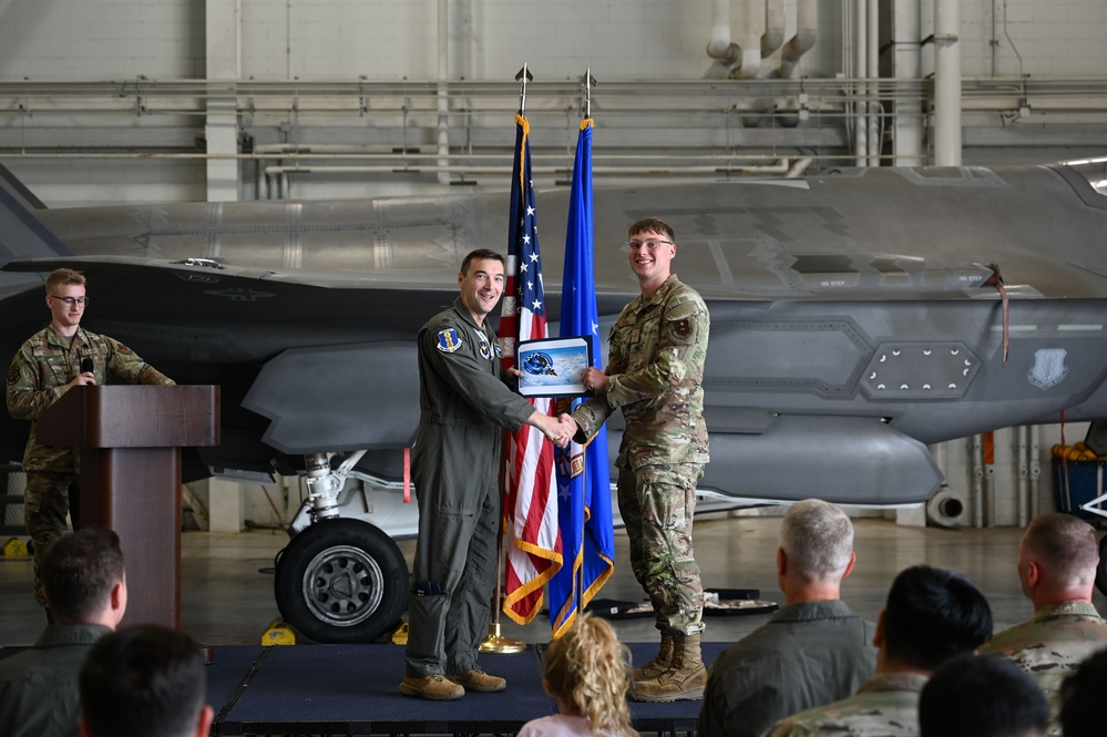 58th FS DCC Ceremony