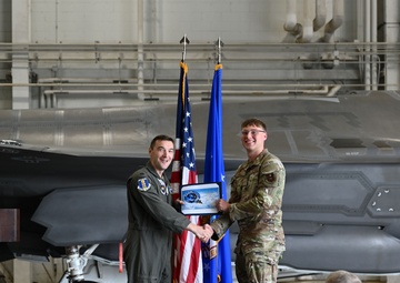 58th FS DCC Ceremony