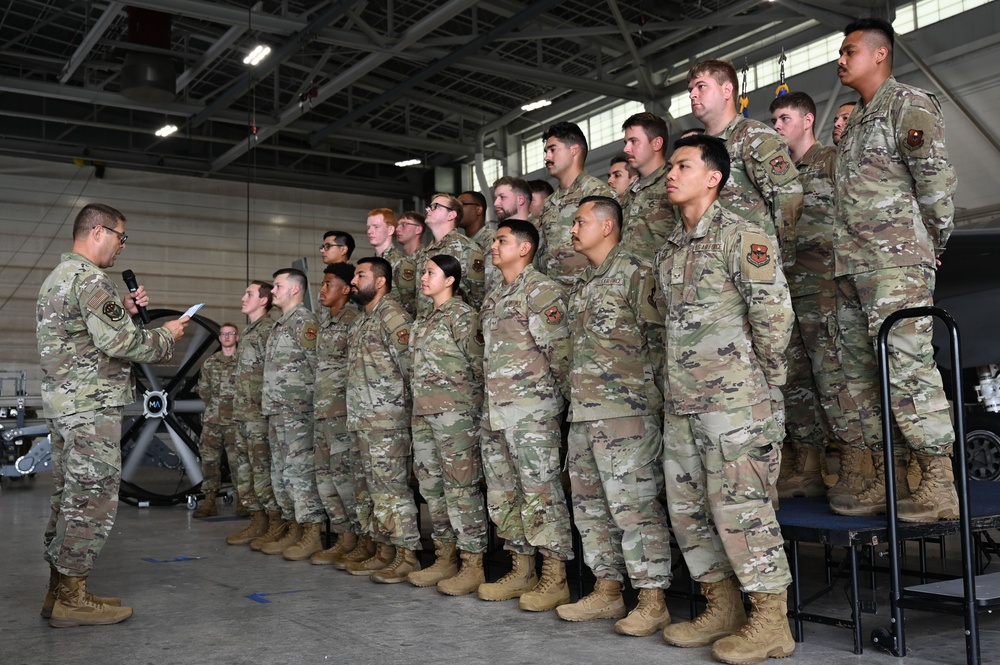 58th FS DCC Ceremony