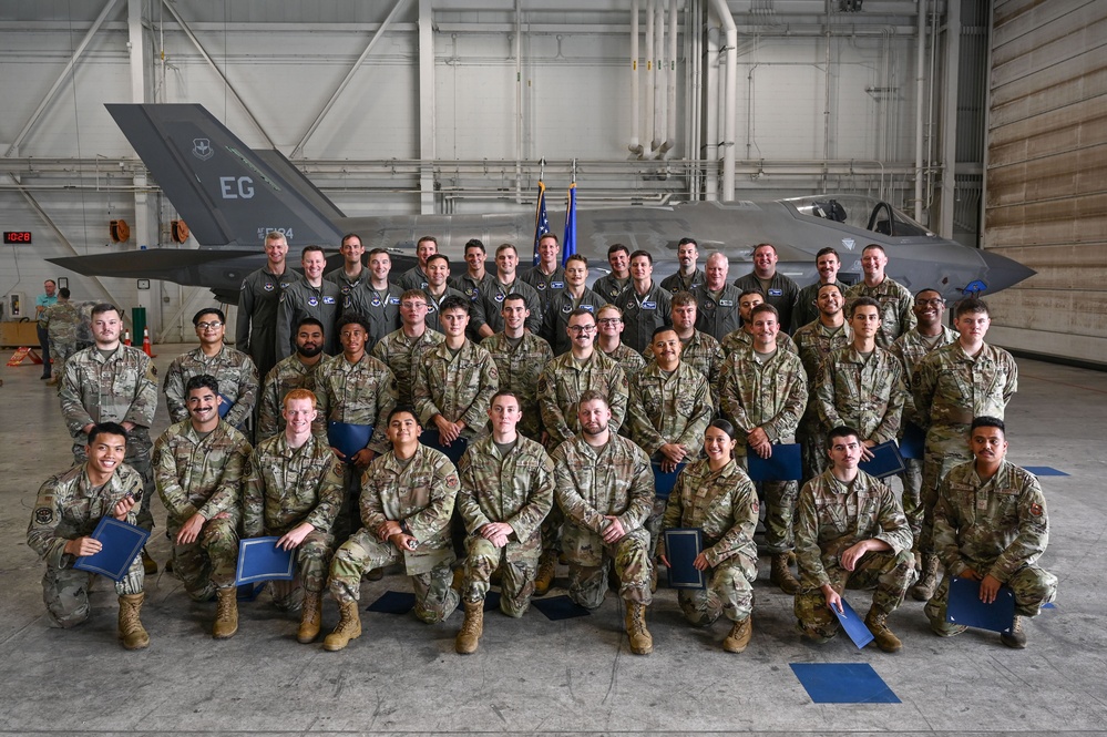58th FS DCC Ceremony