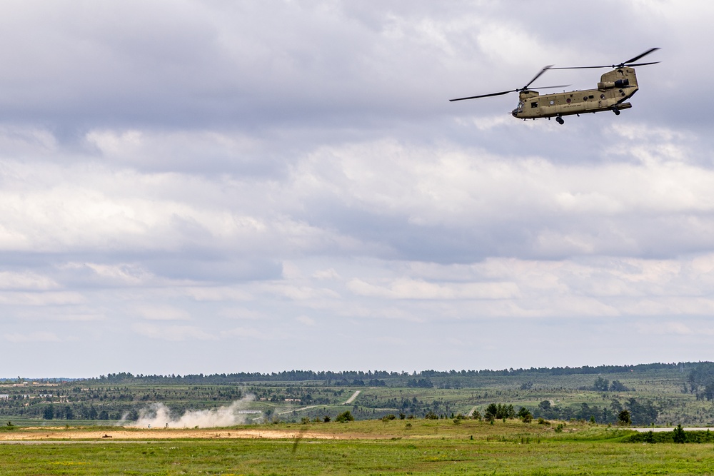 3-82 GSAB Aerial Gunnery, On target
