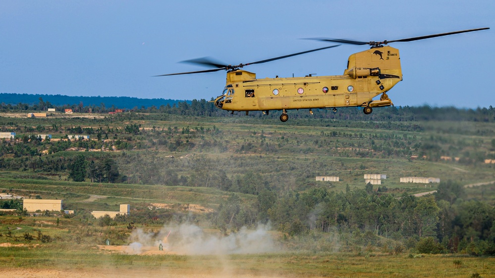 3-82 GSAB Aerial Gunnery, Close up
