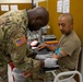 Soldier Extracts Blood