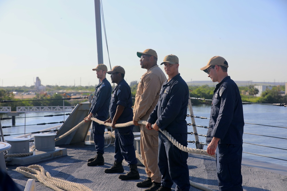 USS St. Louis Daily Operations