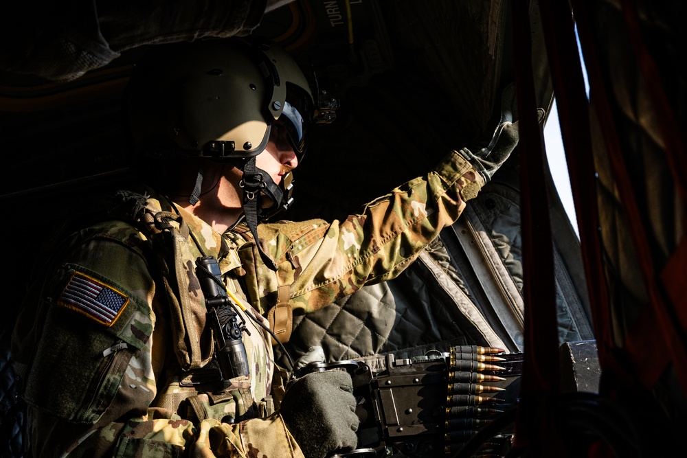 3-82 GSAB Aerial Gunnery, Don't mind me while I Pose