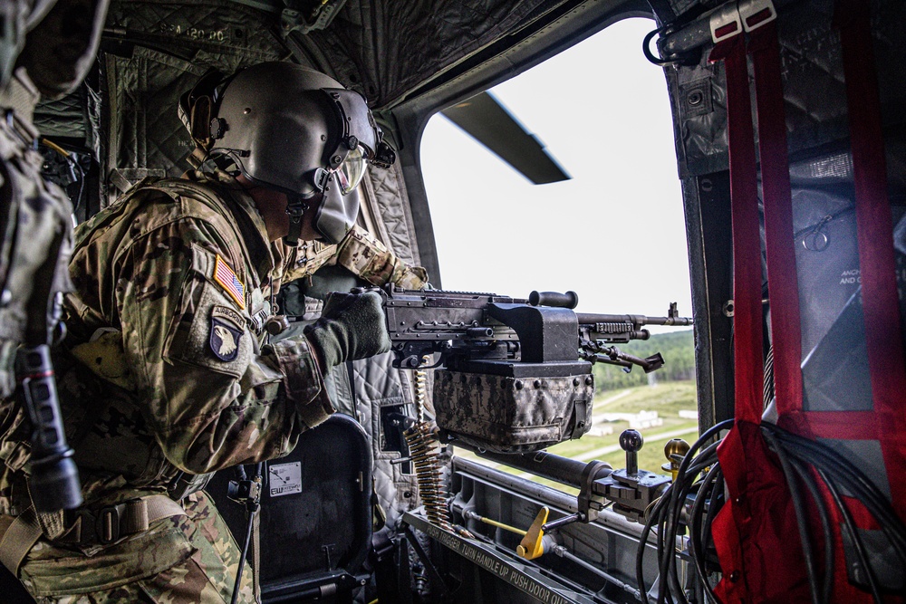 3-82 GSAB Aerial Gunnery, On the look out