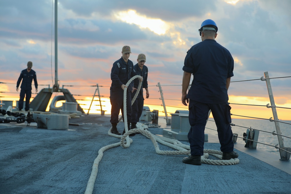 USS St. Louis Daily Operations