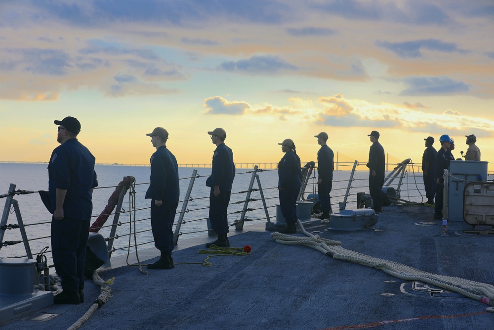 USS St. Louis Daily Operations