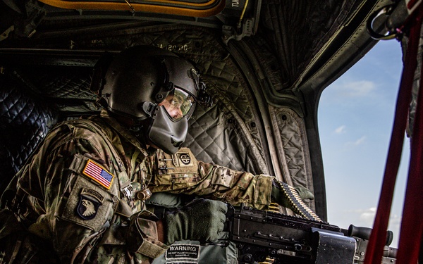 3-82 GSAB Aerial Gunnery, M240B