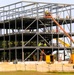 Structural steel framing, foundation work in full swing for $55.75 million Collective Training Officer Quarters Project at Fort McCoy as August continues