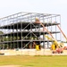 Structural steel framing, foundation work in full swing for $55.75 million Collective Training Officer Quarters Project at Fort McCoy as August continues