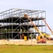 Structural steel framing, foundation work in full swing for $55.75 million Collective Training Officer Quarters Project at Fort McCoy as August continues
