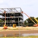 Structural steel framing, foundation work in full swing for $55.75 million Collective Training Officer Quarters Project at Fort McCoy as August continues
