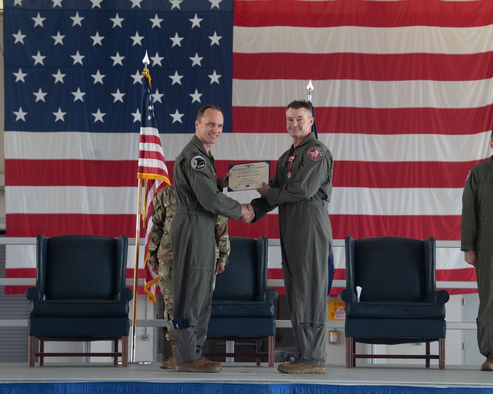 192nd Operations Group conducts historic final change of command ceremony