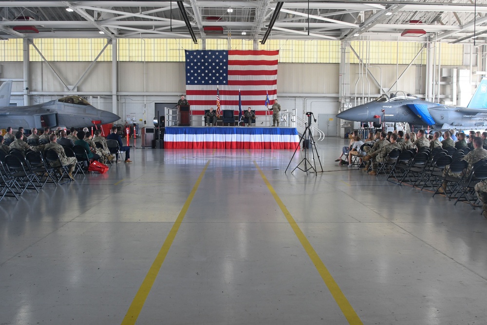 192nd Operations Group conducts historic final change of command ceremony