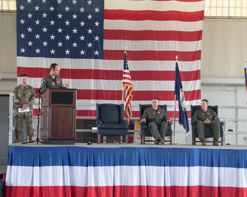 192nd Operations Group conducts historic final change of command ceremony