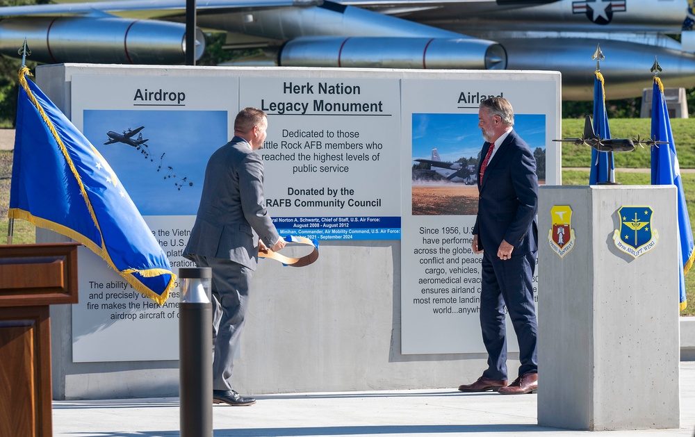 Minihan legacy cemented at Herk Nation Legacy Monument
