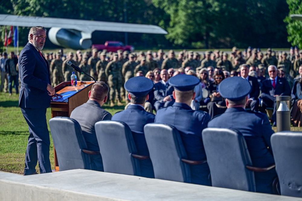 Minihan legacy cemented at Herk Nation Legacy Monument