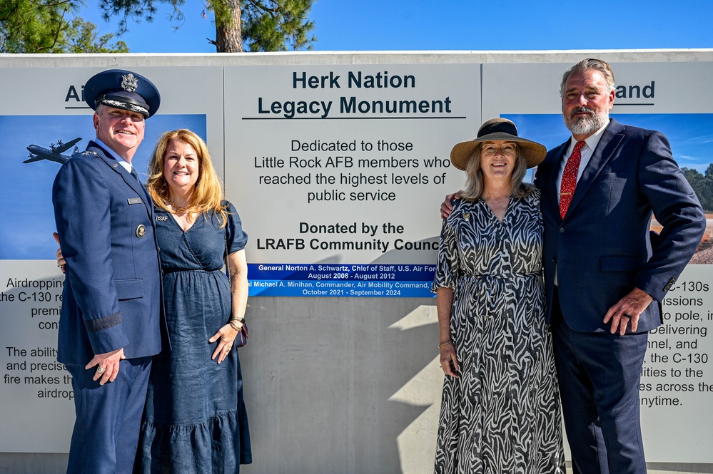 Minihan legacy cemented at Herk Nation Legacy Monument