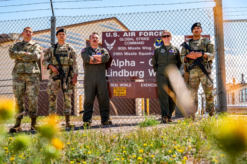 Local and Abroad Media Members Visit A Missile Alert Facility