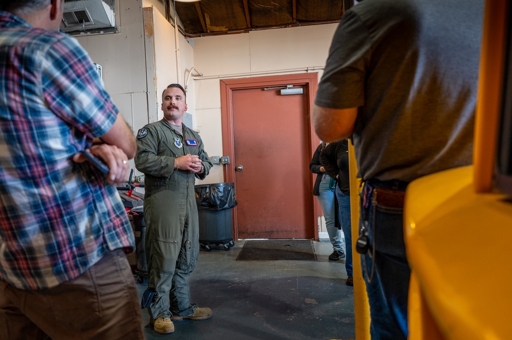 Local and Abroad Media Members Visit A Missile Alert Facility