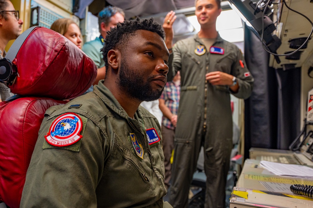 Local and Abroad Media Members Visit A Missile Alert Facility