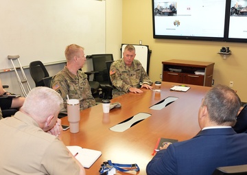 BUMED-N2 Staffers visit NAMRU San Antonio