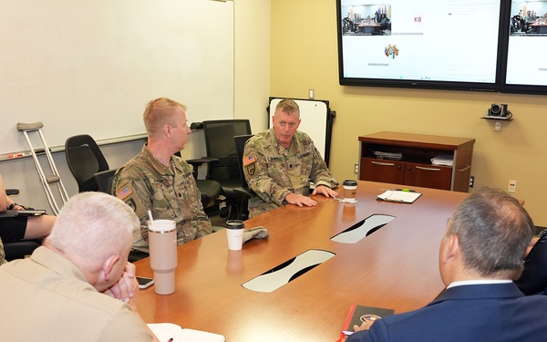 BUMED-N2 Staffers visit NAMRU San Antonio