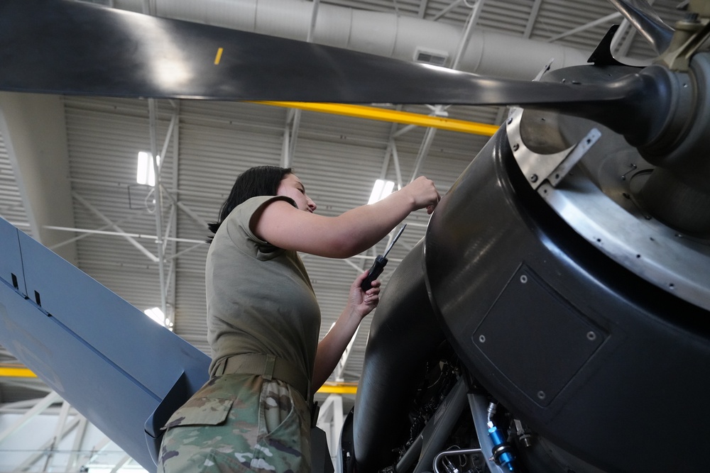 432nd AMXS maintenance professionals service MQ-9 Reaper