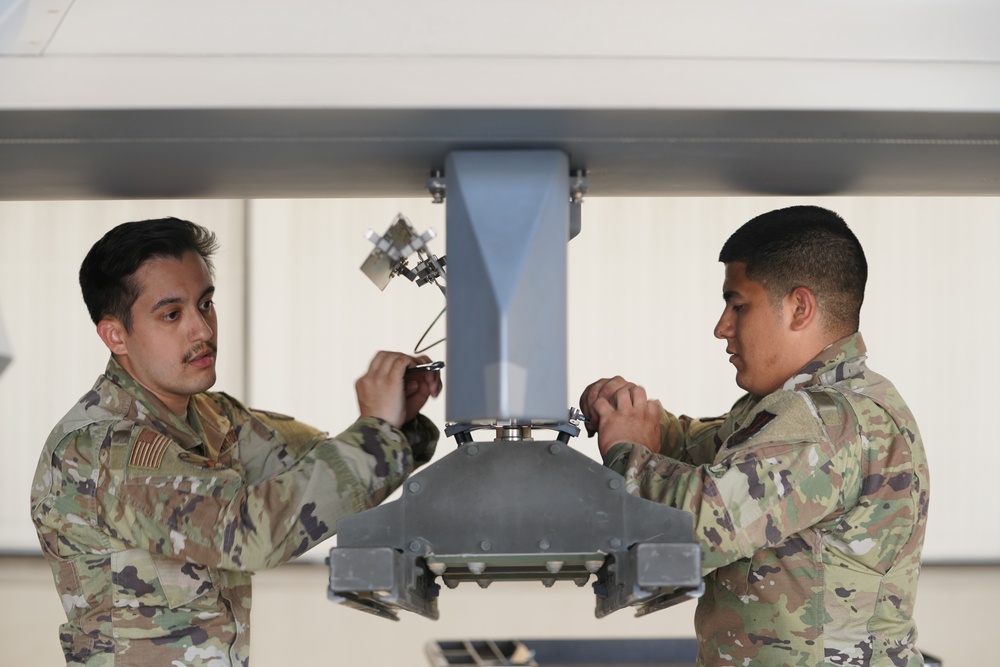 432nd AMXS maintenance professionals service MQ-9 Reaper