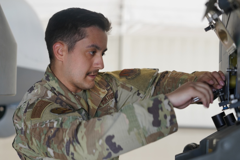 432nd AMXS maintenance professionals service MQ-9 Reaper