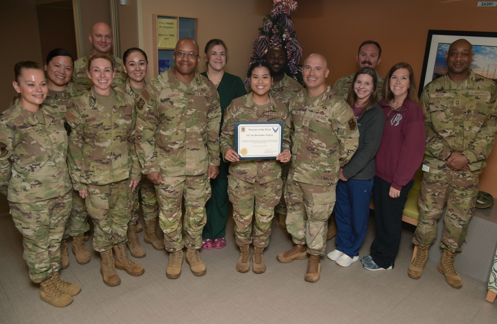 Warrior of the Week: A1C Ina Niebres