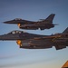 Falcons In The Moonlight