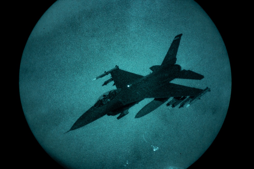 Falcons In The Moonlight