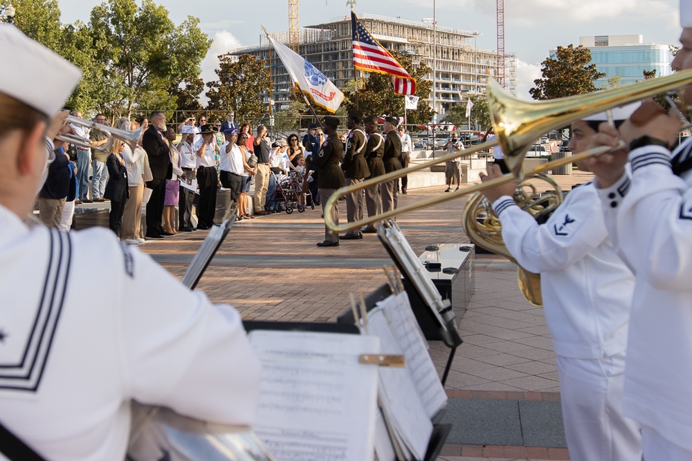 Windward Brass Quintet Purple Heart Day Ceremony