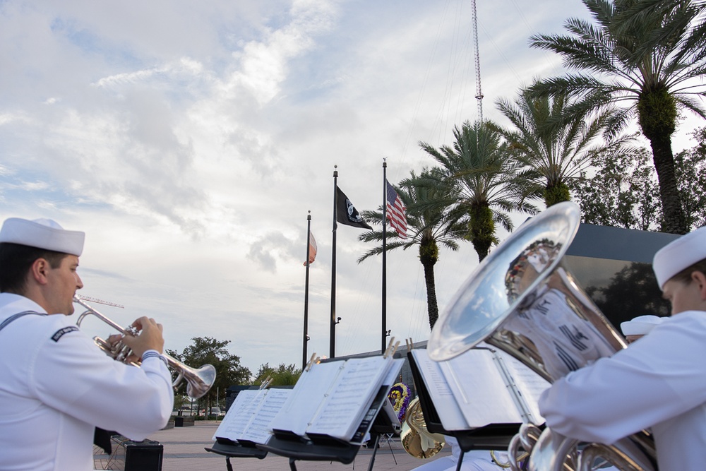 Windward Brass Quintet Purple Heart Day Ceremony