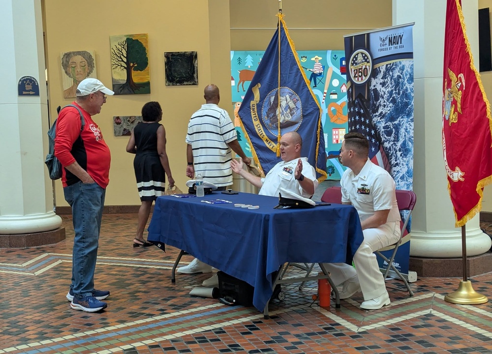 NAVSUP WSS community outreach in Harrisburg, Philadelphia