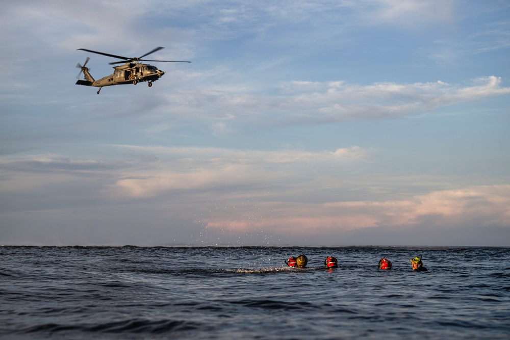 41 RQS, 38 RQS conduct water rescue training