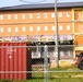 August 2025 barracks construction operations for East Barracks Project at Fort McCoy