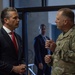 Secretary of Defense speaks with service members at JBER