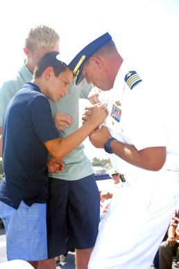 Military Sealift Command Pacific Welcomes New Commander Capt. Dustin Lonero