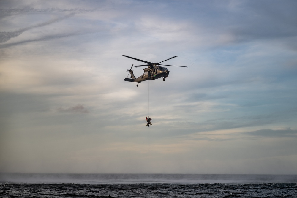 41 RQS, 38 RQS conduct water rescue training