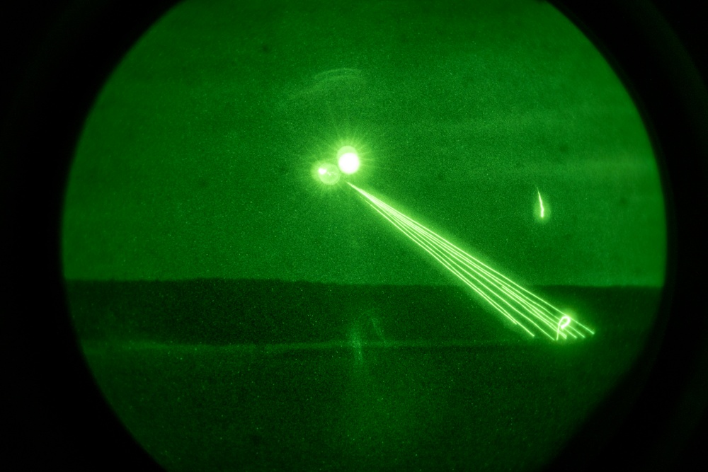 3-82 GSAB Aerial Gunnery, Laser Beams