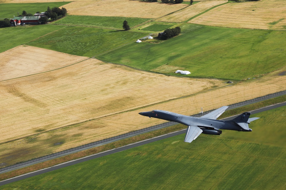345th EBS support BTF operations in Norway