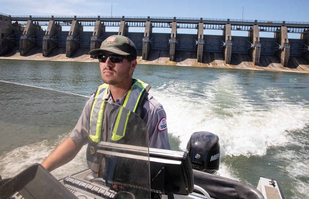 USACE Ranger boat patrols