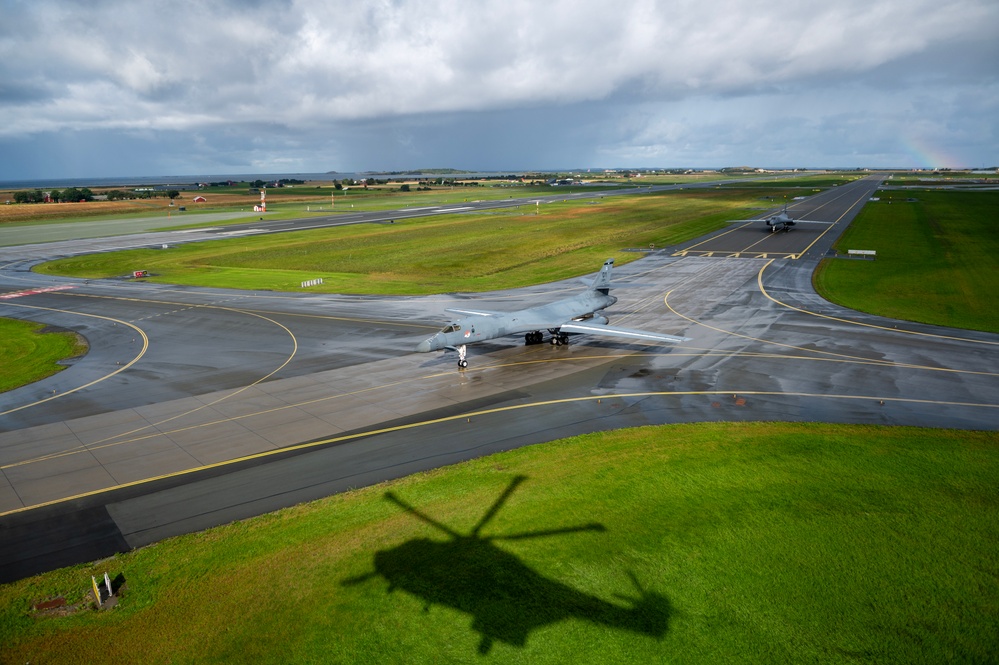 345th EBS support BTF operations in Norway
