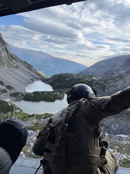 Montana Army National Guard Rescues Three Hikers From Absaroka-Beartooth Wilderness