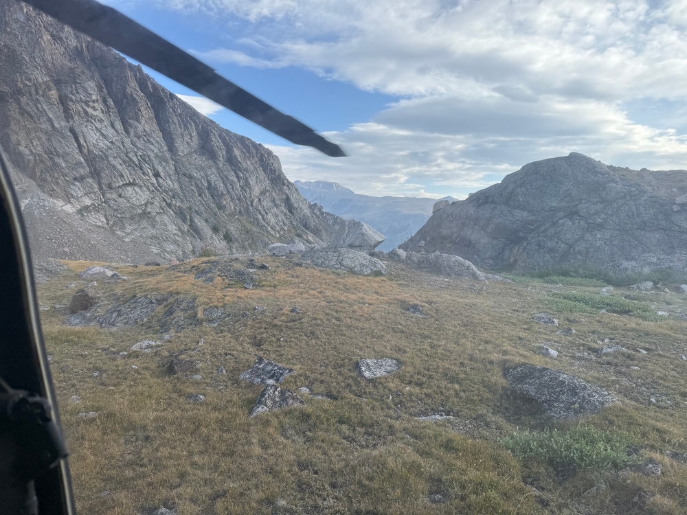 Montana Army National Guard Rescues Three Hikers From Absaroka-Beartooth Wilderness