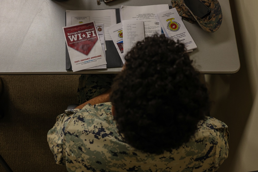 Camp Pendleton Marines and Civilians Attend Barracks Manager Course
